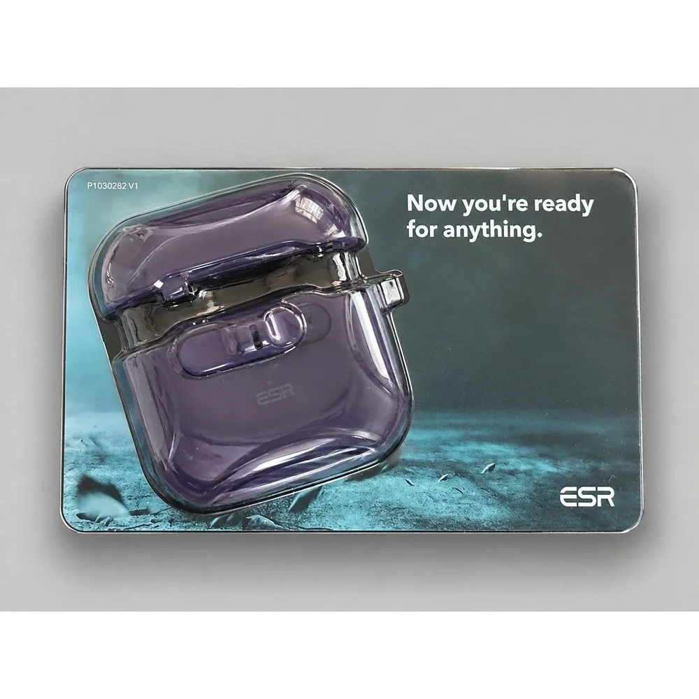 ESR AirPods 5 4 Case MagSafe Purple New Cyber FlickLock Rugged Protective Cover